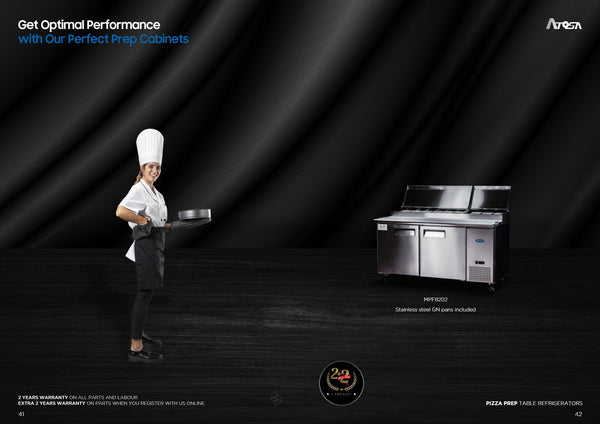 Atosa MPF8203 - Pizza Prep Fridge