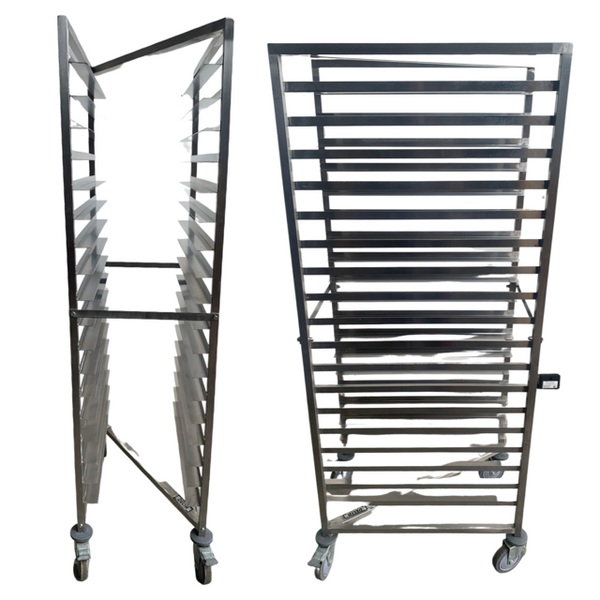 Stainless Steel Bakers 16 Trolley