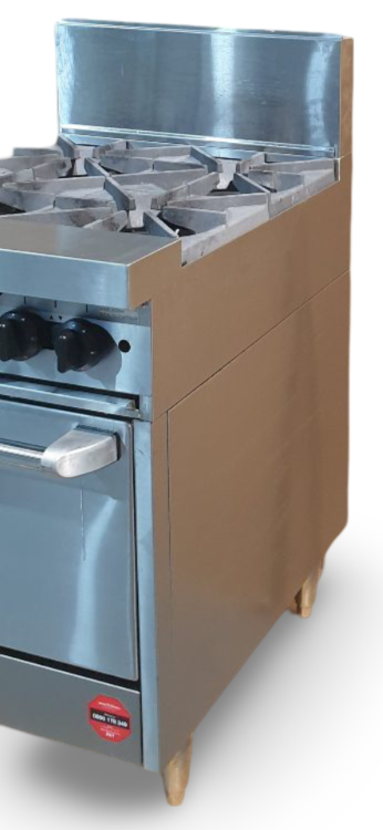 Trueheat 4 Burner Range Gas Static Oven