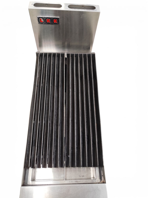 LKK CG3-2 300mm Gas Chargrill on Leg Stand