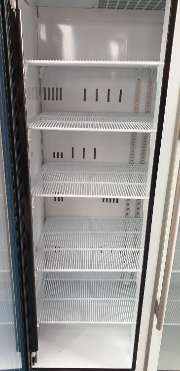 Skope TMF1000N-A 2 Glass Door Upright Freezer