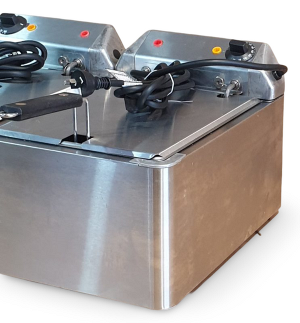 Bakbar EC64 Twin Tank Countertop Fryer
