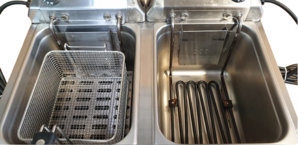 Bakbar EC64 Twin Tank Countertop Fryer