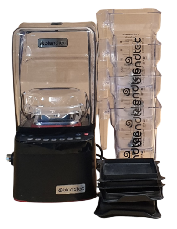 Blendtec STEALTH 885 Blender + 4x Jugs