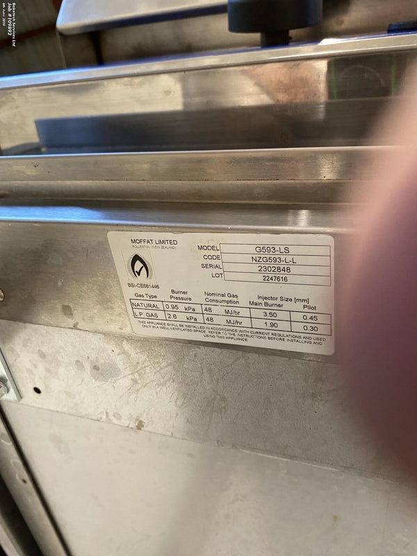 Blue Seal G593LS Gas Chargrill