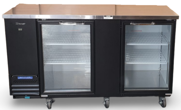 Turbo Air TBB-3SG Back Bar Chiller on Castors