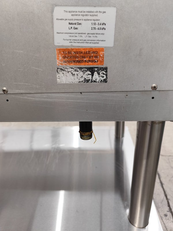 Blue Seal G598LS 1200mm Gas Chargrill on Leg Stand