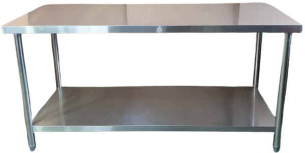 Stainless Steel Commercial Kitchen Worktop 1.8m Bench