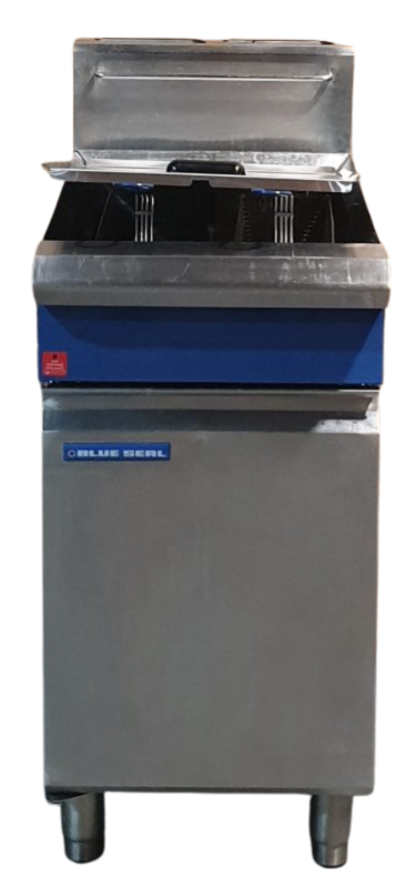Blue Seal GT46 Gas Twin Tank Deep Fryer