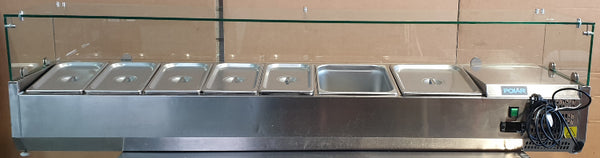 Polar GD877-A Sandwich Prep Fridge