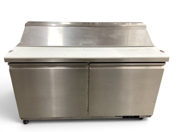 Polar GD883-A 2 Door Prep Counter Fridge
