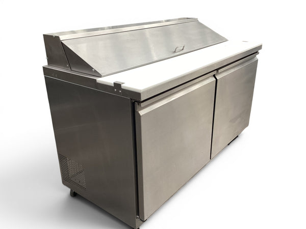Polar GD883-A 2 Door Prep Counter Fridge