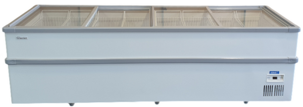 Glacier SD-980 Glass Sliding Lid Horizontal Freezer