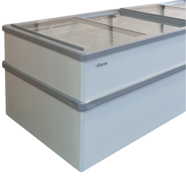 Glacier SD-980 Glass Sliding Lid Horizontal Freezer