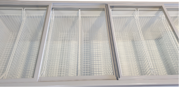 Glacier SD-980 Glass Sliding Lid Horizontal Freezer