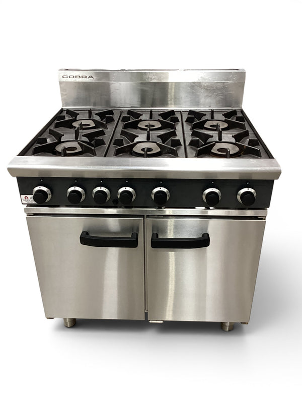 Cobra CR9D 900mm 6 Burner Gas Range