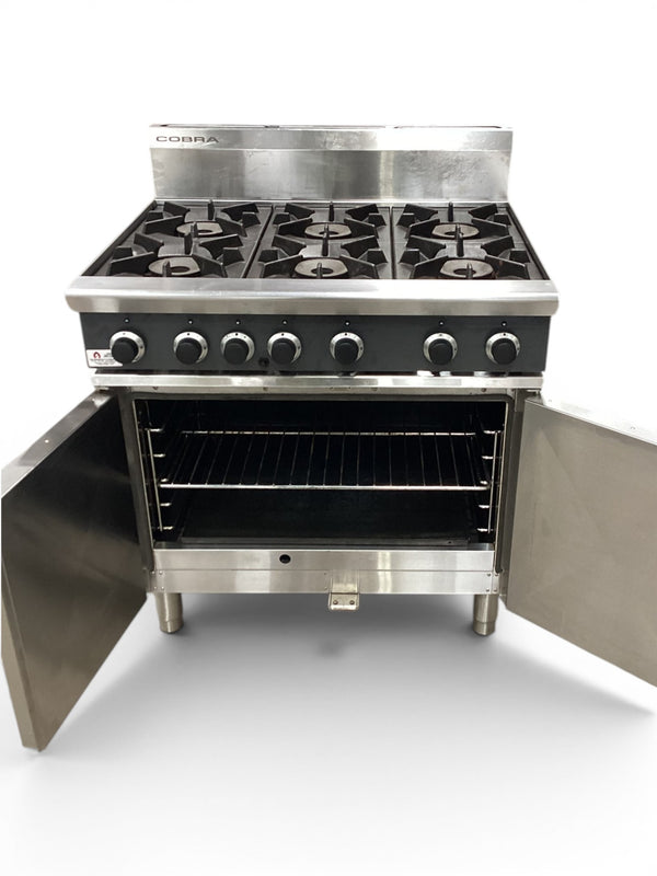Cobra CR9D 900mm 6 Burner Gas Range