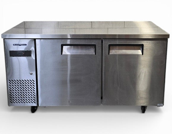 Eurochill ERE61 2 Door Undercounter Freezer