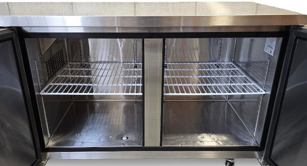 Eurochill ERE61 2 Door Undercounter Freezer