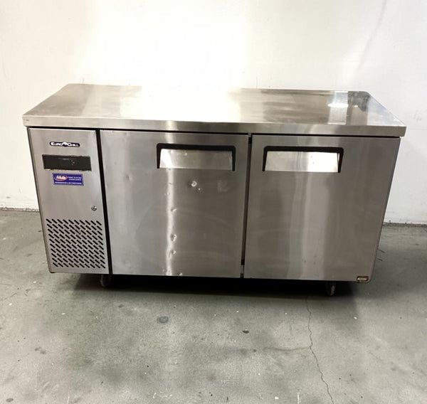 Eurochill ERE61 2-Door Undercounter Freezer