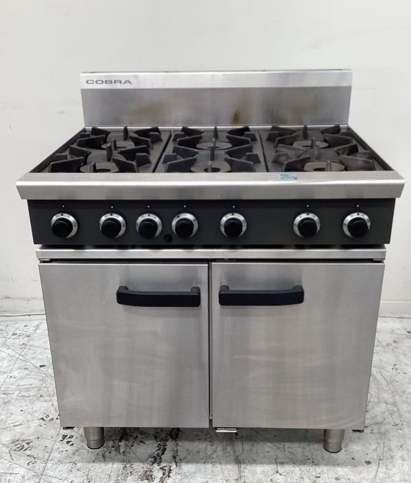 Cobra CR9D 6 Burner Gas Range Static Oven