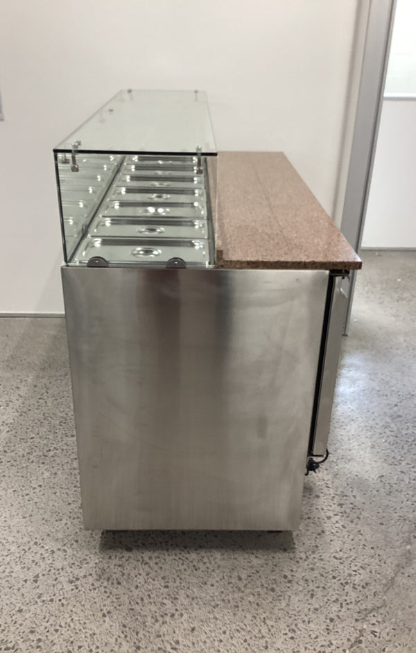 Atosa ESL3864 Pizza Table Saladette Fridge