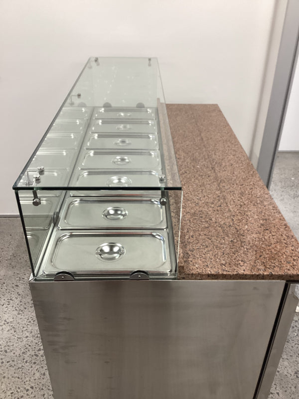 Atosa ESL3864 Pizza Table Saladette Fridge