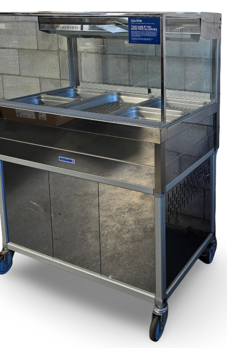 Roband S23 Hot Food Display on Trolley