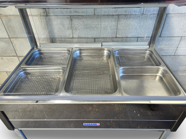 Roband S23 Hot Food Display on Trolley