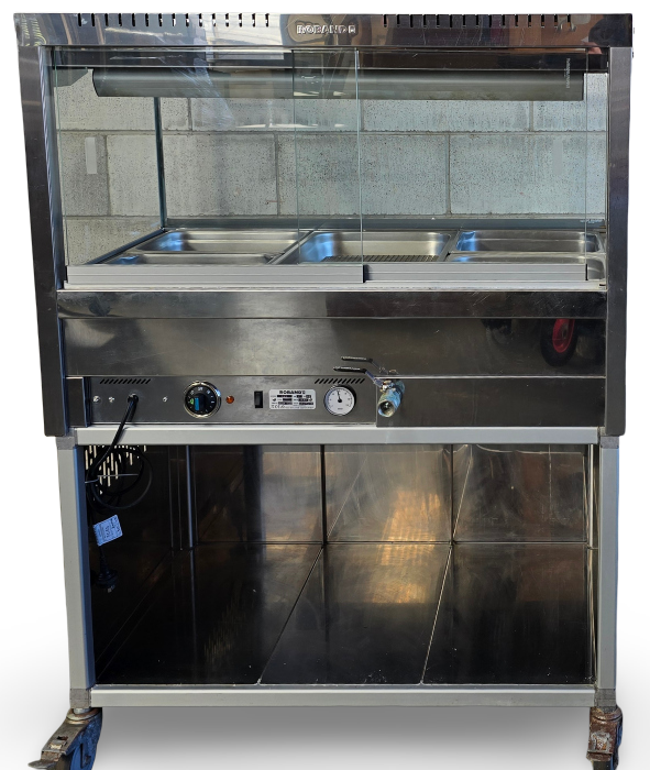 Roband S23 Hot Food Display on Trolley