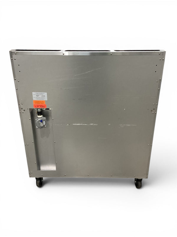 Cobra C9D 6 Burner Gas Cooktop on Cabinet Base