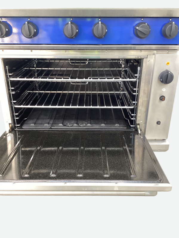 Blue Seal G56D 6-Burner Range with Gas Convection Oven