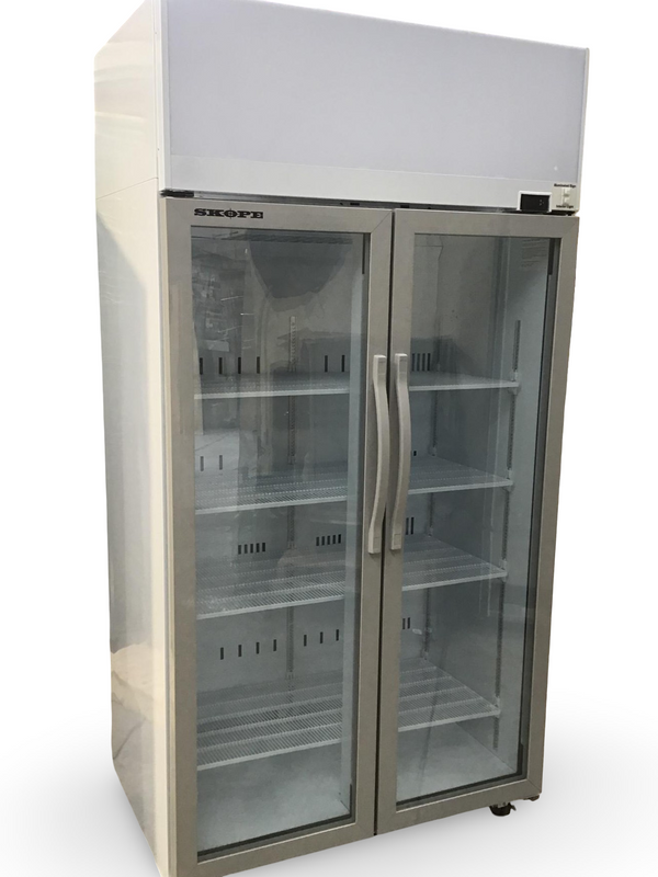 Skope TCE1000N 2 Door Upright Fridge