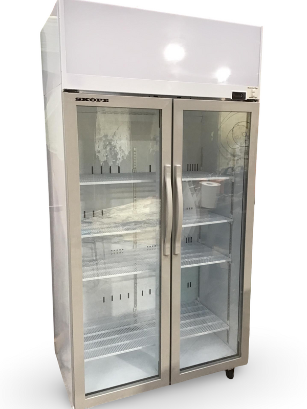 Skope TCE1000N 2 Door Upright Fridge