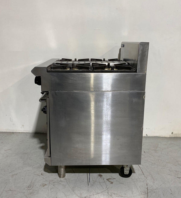 Blue Seal G54D 4 Burner Gas Range Convection Oven