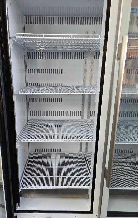 Skope BME1200N-A 2-Glass Door Upright Fridge