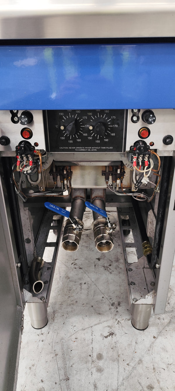 Blue Seal GT46 Twin Tank Gas Fryer