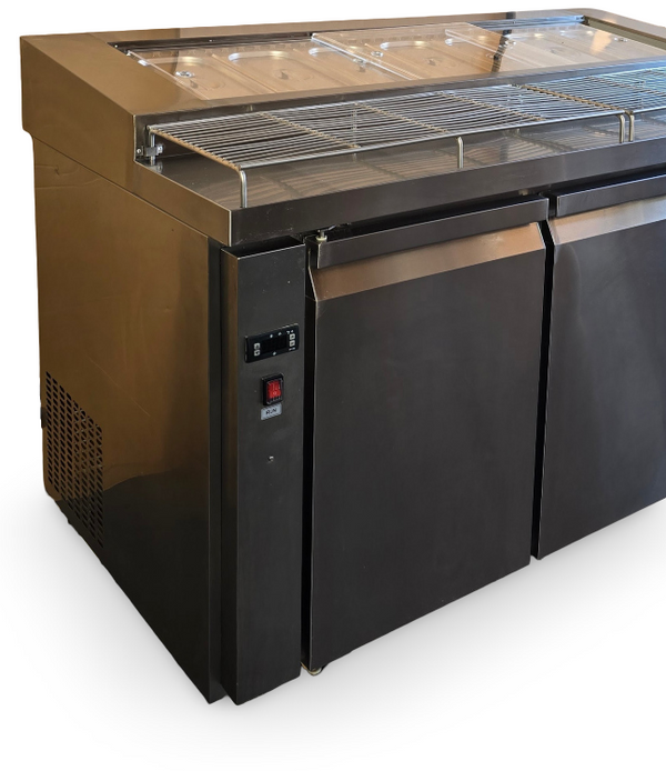 Thermaster PWB180 3 Door Sandwich Prep Fridge