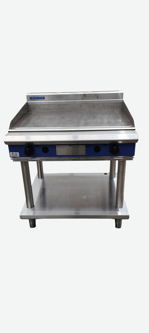 Blue Seal GP514-LS Gas Griddle on Legstand