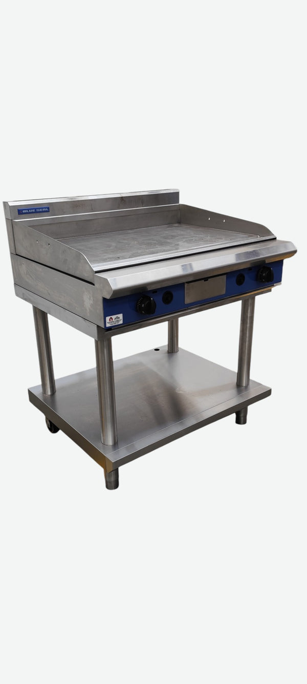 Blue Seal GP514-LS Gas Griddle on Legstand