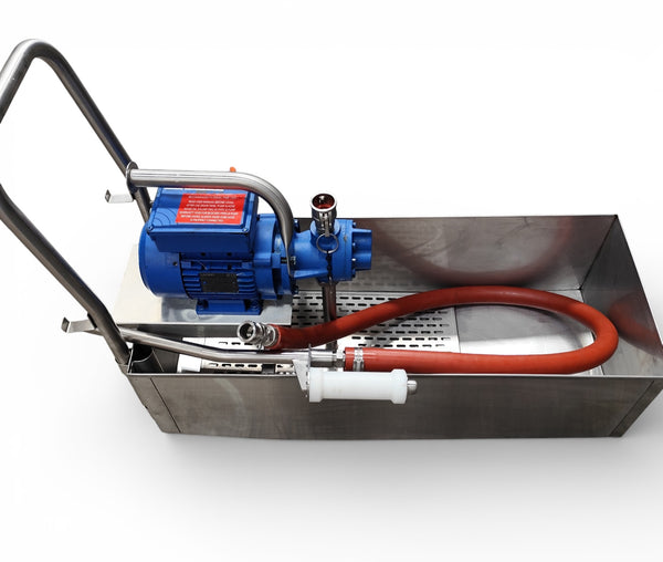 Blue Gizmo Oil Filter Machine