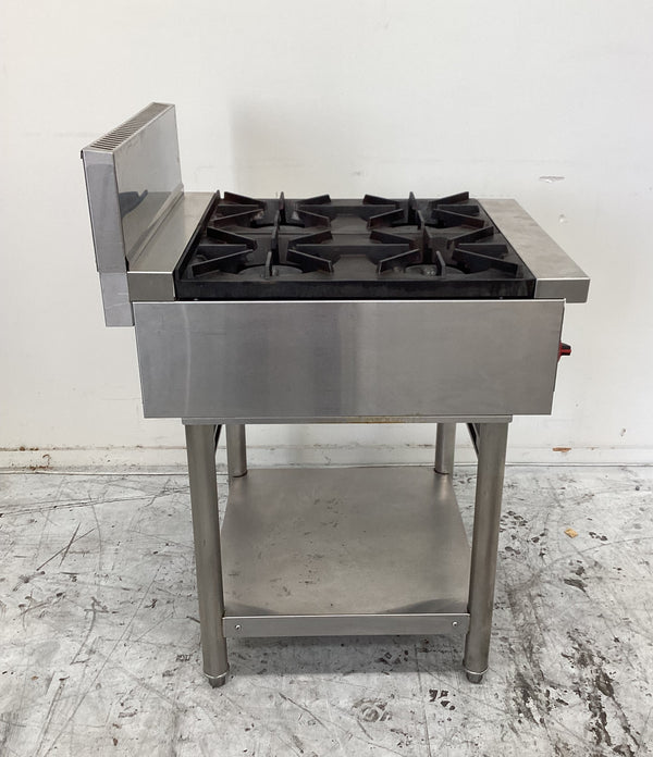 Gasmax RB-4E 4 Burner Cooktop on Legset