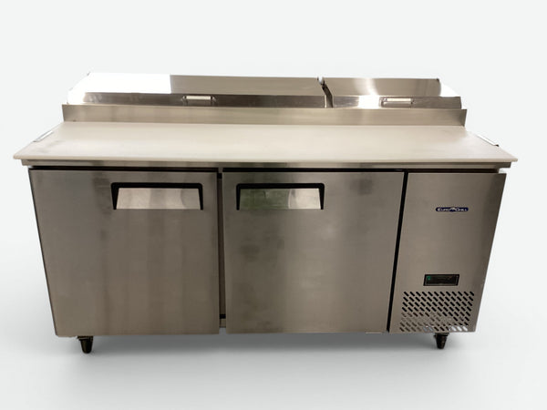 Eurochill ERE71 2 Door Pizza Prep Counter