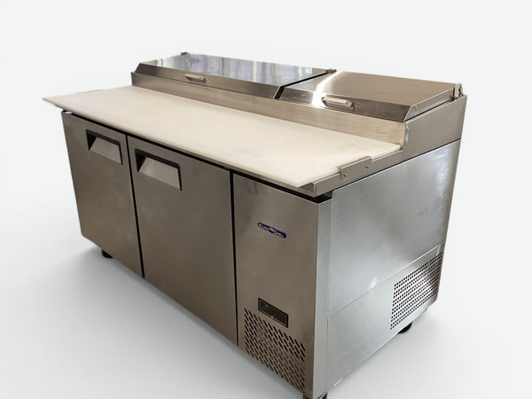 Eurochill ERE71 2 Door Pizza Prep Counter