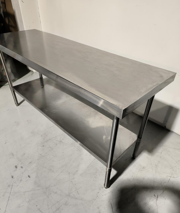 Vogue Stainless Steel Work Bench 1800mm