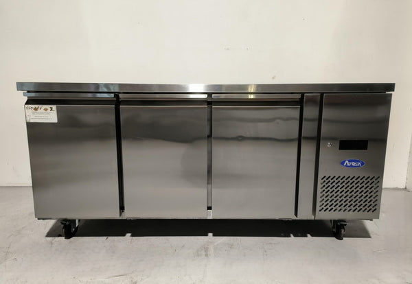 Atosa EPF3472 3 Door Underbench Freezer