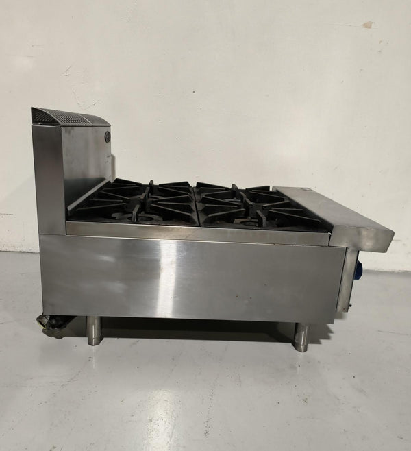 Cookrite AT80G4B-C-LPG 4 Burner Gas Cooktop