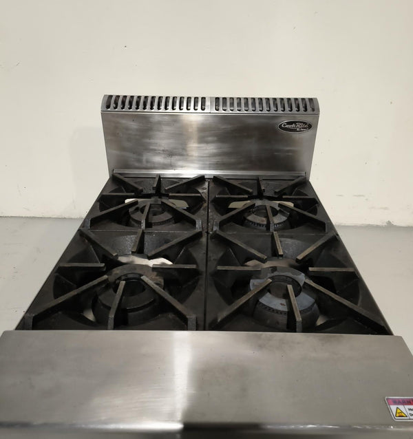 Cookrite AT80G4B-C-LPG 4 Burner Gas Cooktop