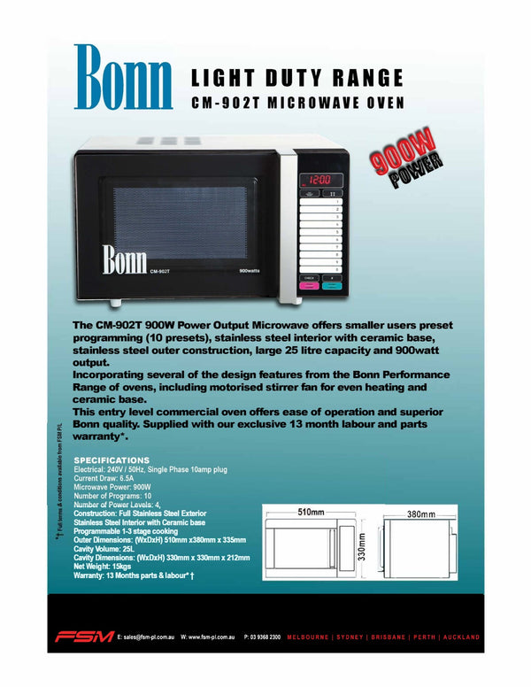 Bonn CM-902T - Microwave
