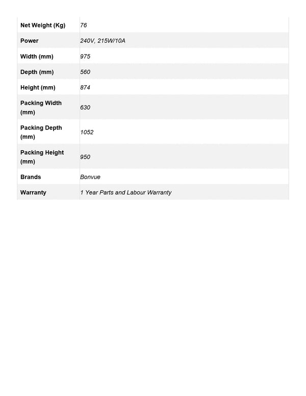Bonvue CTA-246 - Countertop Cold Food Display